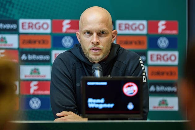 Rene Wagner (1. FC Koeln, Chef-Trainer) in der Pressekonferenz nach Spielende GER, Wuerzburger Kickers vs. 1. FC Koeln, Fussball, Herren, DFB-Pokal, 1. Runde, Spielzeit 2026 2027, 24.08.2026 DFL, DFB regulations prohibit any use of photographs as image sequences and or quasi-video GER, Wuerzburger Kickers vs. 1. FC Koeln, Fussball, Herren, DFB-Pokal, 1. Runde, Spielzeit 2026 2027, 24.08.2026 Wuerzburg *** Rene Wagner, 1. FC Köln, Head Coach, at the post-match press conference in Germany, Würzburger Kickers vs. 1. FC Köln, Soccer, Men s, DFB Cup, 1st Round, 2026–2027 Season, August 24, 2026 DFL, DFB regulations prohibit any use of photographs as image sequences and or quasi-video GER, Würzburger Kickers vs. 1. FC Köln, Soccer, Men’s, DFB Cup, 1st Round, 2026–2027 season, August 24, 2026, Würzburg Copyright: xEibner-Pressefotox EP_ODS