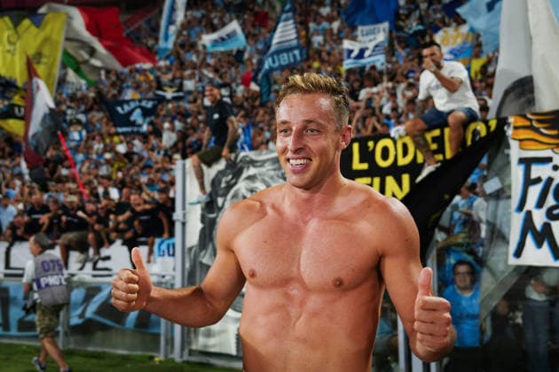 Lazio™s Davide Frattesi celebrates the victory at the end of the Serie A soccer match between Bologna and Lazio at the Renato Dall™Ara Stadium in Bologna, north Italy - Monday, August 24, 2026 -  Copyright: xMassimoxPaolone LaPressex