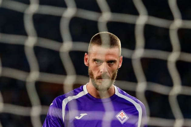 IPA87770699 - David de Gea of ACF Fiorentina during the AS Roma vs. ACF Fiorentina Italian Serie A soccer match in Rome, Italy, on August 24, 2026  Copyright: xRaffaelexConti IPAxSportx xx 87770699