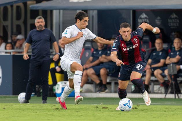 Foto IPP Damiano Fiorentini Bologna 24 08 2026 Calcio Campionato serie A 2026-2027 partita: Bologna-Lazio nella foto: Roberto Piccoli Italy Photo Press World Copyright italy ITALY  Copyright: xR4924_italyphotopressx