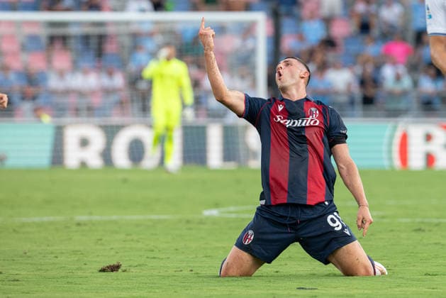 Foto IPP Damiano Fiorentini Bologna 24 08 2026 Calcio Campionato serie A 2026-2027 partita: Bologna-Lazio nella foto: Roberto Piccoli Italy Photo Press World Copyright italy ITALY  Copyright: xR4924_italyphotopressx
