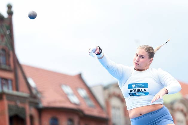 Wanda Diamond League - Silesia Kamila Skolimowska Memorial 2026 Adelaide Aquilla during Wanda Diamond League - Silesia Kamila Skolimowska Memorial 2026 in Chorzow, Poland, on August 22, 2026 Chorzow Poland  Copyright: xFotoxOlimpikx originalFilename:jastrzebowski-wandadia260824_npsvw.jpg