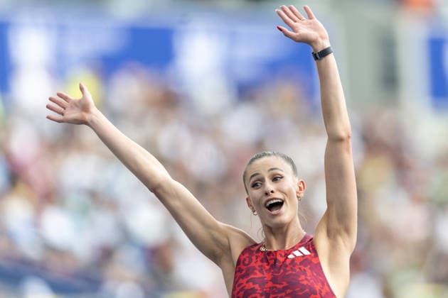 Wanda Diamond League - Silesia Kamila Skolimowska Memorial 2026 Natalia Bukowiecka during Wanda Diamond League - Silesia Kamila Skolimowska Memorial 2026 in Chorzow, Poland, on August 23, 2026 Chorzow Poland  Copyright: xFotoxOlimpikx originalFilename:jastrzebowski-wandadia260824_npaUT.jpg