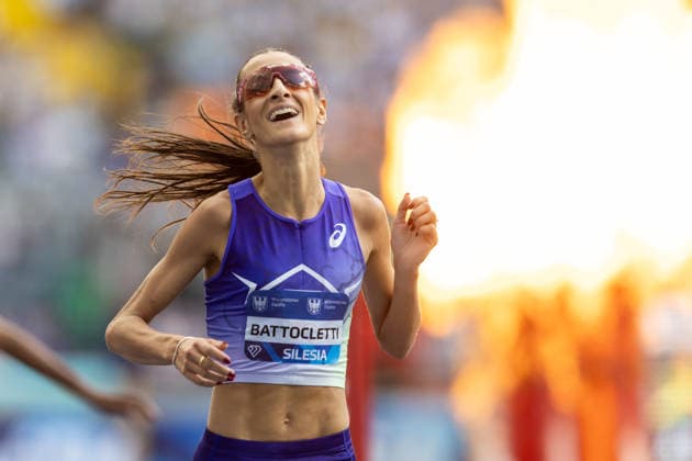 Wanda Diamond League - Silesia Kamila Skolimowska Memorial 2026 Nadia Battocletti during Wanda Diamond League - Silesia Kamila Skolimowska Memorial 2026 in Chorzow, Poland, on August 23, 2026 Chorzow Poland  Copyright: xFotoxOlimpikx originalFilename:jastrzebowski-wandadia260824_npPvo.jpg