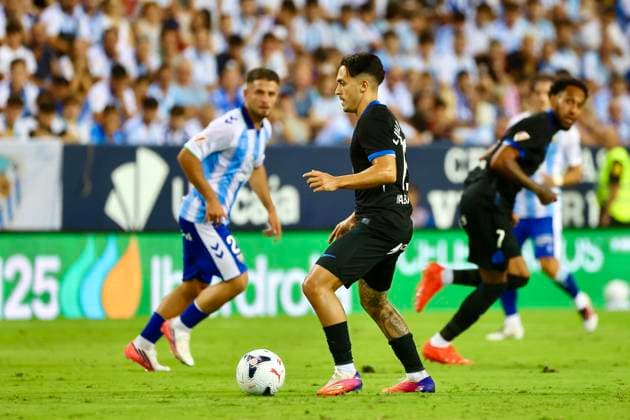 ESP: LaLiga EA Sports Malaga CF v Deportivo La Coruna Luismi Cruz of Deportivo la coruna during LaLiga EA Sports match between Malaga CF v Deportivo La Coruna played at La Rosaleda Stadium, Malaga on August 24 2026 in Spain Spain Soccer *** ESP LaLiga EA Sports Málaga CF vs. Deportivo La Coruna Luismi Cruz of Deportivo La Coruna during the LaLiga EA Sports match between Málaga CF and Deportivo La Coruna played at La Rosaleda Stadium in Málaga on August 24, 2026, in Spain. Spanish Soccer Copyright: xAgenciaxLOFx