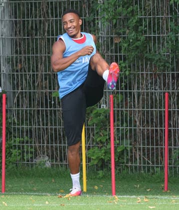 Stuttgart , Fußball Training VfB Stuttgart , Jamie Leweling *** Stuttgart, VfB Stuttgart Soccer Practice, Jamie Leweling