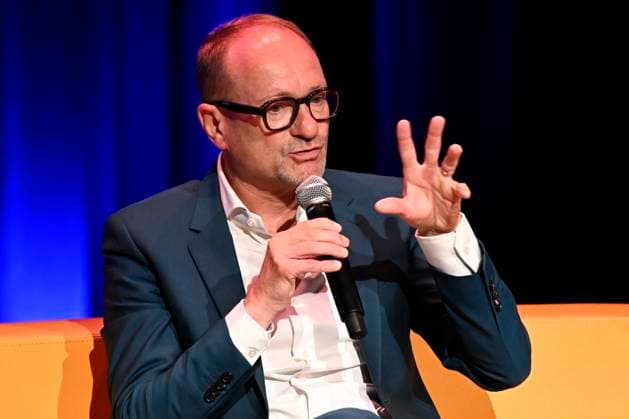 Longines FEI Jumping European Championship, EM, Europameisterschaft Flanders 2027 - Media Activities 25 08 2026 WAREGEM, BELGIUM - AUGUST 25 : Weyts Ben of N-VA during the press conference, PK, Pressekonferenz ahead of the FEI Jumping European Championship Flanders 2027 on August 25, 2026 in Waregem, Belgium, 25 08 2026 Waregem Belgium  Copyright: xTomasxSiskx