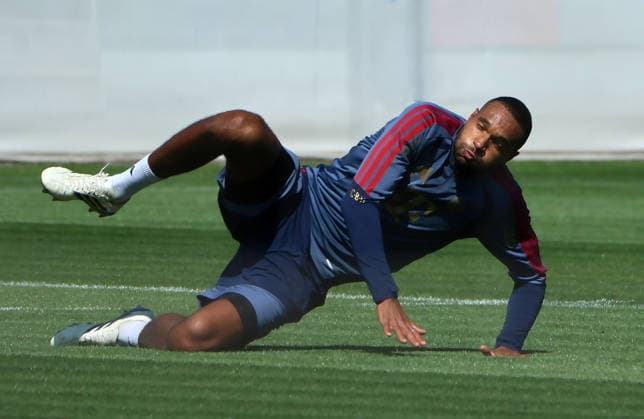 24.08.2026, FC Bayern Training, Fussball Muenchen, im Bild: Jonathan Tah (FC Bayern Muenchen) *** August 24, 2026, FC Bayern Training, Soccer, Munich, Pictured: Jonathan Tah, FC Bayern Munich