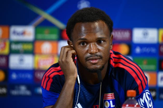 Ahead of Olympique Lyon-Fenerbahce match LYON, FRANCE - AUGUST 25: Olympique Lyon player Lois Openda speaks during a press conference, PK, Pressekonferenz at Olympique Lyon s training facilities in Lyon, France, on August 25, 2026, ahead of the UEFA Champions League play-off second-leg match against Fenerbahce. Olympique Lyon will host Fenerbahce tomorrow following a 1-1 draw in the first leg. Arif Hudaverdi Yaman Anadolu Lyon France. Editorial use only. Please get in touch for any other usage.  Copyright: x2026xAnadoluxArifxHudaverdixYamanx