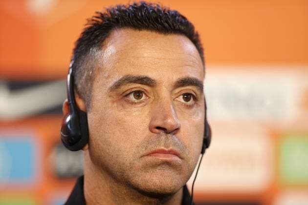 ZEIST , 25-08-2026 , KNVB Campus, Presentation of the new manager, trainer coach of Oranje (Dutch National Football Team) Xavi Hernandez Presentation Xavi Hernandez  x206040146x Copyright: