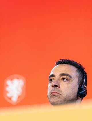 ZEIST - Spaniard Xavi Hernandez during his presentation as head coach of the Dutch national team, Nationalteam KOEN VAN WEEL ANP xVIxANPxSportx xxANPxIVx 566251984 originalFilename: 566251984.jpg