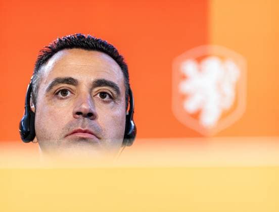 ZEIST - Spaniard Xavi Hernandez during his presentation as head coach of the Dutch national team, Nationalteam KOEN VAN WEEL ANP xVIxANPxSportx xxANPxIVx 566251990 originalFilename: 566251990.jpg