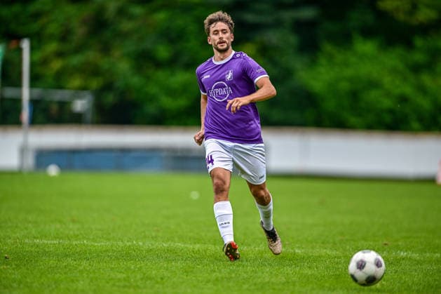 Totopokal 3. Runde 2026 27; 25.08.2026, TSV Landsberg vs. TSV Schwaben Freisteller: Elias Herzig (TSV Schwaben Augsburg, 24) Totopokal 3. Runde 2026 27; 25.08.2026, TSV Landsberg vs. TSV Schwaben Augsburg; Sportzentrum Landsberg *** Totopokal Round 3, 2026 27 25 08 2026, TSV Landsberg vs. TSV Schwaben Freisteller Elias Herzig TSV Schwaben Augsburg, 24 Toto Cup Round 3, August 25, 2026, TSV Landsberg vs. TSV Schwaben Augsburg, Landsberg Sports Center Copyright: xBEAUTIFULxSPORTS Märklx