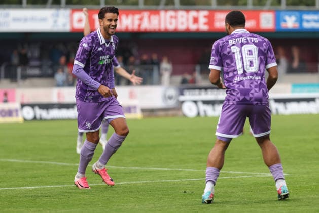Toto-Pokal; SV Wacker Burghausen - FC Ingolstadt 04; Fredrik Carlsen (8, FCI) Schuß Tor Jubel Treffer 1:0 in der ersten Minute Keanan Bennetts (18 FCI) Toto-Pokal - SV Wacker Burghausen - FC Ingolstadt 04 Saison 2026 2027 *** Toto Cup: SV Wacker Burghausen vs. FC Ingolstadt 04; Fredrik Carlsen 8, FCI Shot Goal Celebration Goal 1–0 in the first minute Keanan Bennetts 18 FCI Toto Cup SV Wacker Burghausen FC Ingolstadt 04 2026–2027 Season