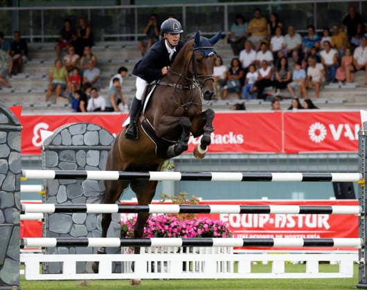 Gijon International Show Jumping Competition -CSI2* - August 25, 2026 Jose Antonio Garcia Diana rides on Marola P&M during the Faults & Times Jumping CSI 2* at Las Mestas on August 25, 2026 in Gijon, Spain Gijon Asturias Spain  Copyright: xDavidxFernandezx originalFilename:fern__ndez-gijonint260825_np5dR.jpg