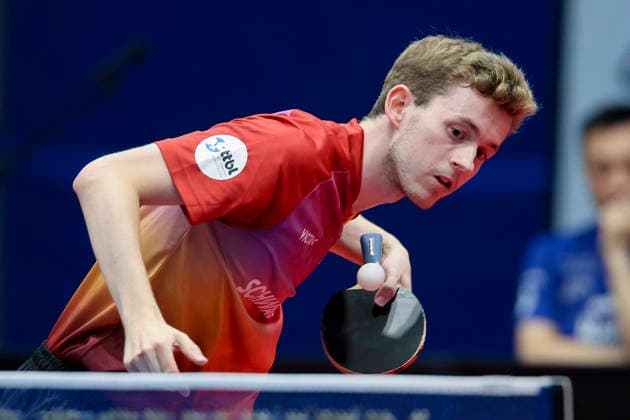 Cedric Meissner (TTC Schwalbe Bergneustadt) kontrolliert den Ball waehrend des Spiels der 1. Tischtennis-Bundesliga der Herren zwischen dem TTC Schwalbe Bergneustadt und dem TTC RhoenSprudel Fulda-Maberzell, Burstenhalle am 25. August 2026 in Bergneustadt, Deutschland. (Foto von Marco Steinbrenner DeFodi Images) +++ Cedric Meissner (TTC Schwalbe Bergneustadt) controls the ball during the 1st Men s Table tennis, Tischtennis Bundesliga match between TTC Schwalbe Bergneustadt and TTC RhoenSprudel Fulda-Maberzell at Burstenhalle on August 25, 2026 in Bergneustadt, Germany. (Photo by Marco Steinbrenner DeFodi Images) (Photo by Marco Steinbrenner DeFodi Images) - *** Cedric Meissner of TTC Schwalbe Bergneustadt controls the ball during the Men s Table Tennis Bundesliga match between TTC Schwalbe Bergneustadt and TTC RhoenSprudel Fulda Maberzell, Burstenhalle on August 25, 2026, in Bergneustadt, Germany. Photo by Marco Steinbrenner, DeFodi Images. Cedric Meissner of TTC Schwalbe Bergneustadt controls the ball during the 1st Men’s Table Tennis Bundesliga match between TTC Schwalbe Bergneustadt and TTC RhoenSprudel Fulda Maberzell at Burstenhalle on August 25, 2026 in Bergneustadt, Germany Photo by Marco Steinbrenner, DeFodi Images Photo by Marco Steinbrenner, DeFodi Images