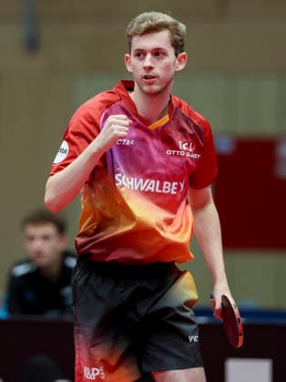 Cedric Meissner (TTC Schwalbe Bergneustadt) jubelt waehrend des Spiels der 1. Tischtennis-Bundesliga der Herren zwischen dem TTC Schwalbe Bergneustadt und dem TTC RhoenSprudel Fulda-Maberzell, Burstenhalle am 25. August 2026 in Bergneustadt, Deutschland. (Foto von Marco Steinbrenner DeFodi Images) +++ Cedric Meissner (TTC Schwalbe Bergneustadt) cheers during the 1st Men s Table tennis, Tischtennis Bundesliga match between TTC Schwalbe Bergneustadt and TTC RhoenSprudel Fulda-Maberzell at Burstenhalle on August 25, 2026 in Bergneustadt, Germany. (Photo by Marco Steinbrenner DeFodi Images) (Photo by Marco Steinbrenner DeFodi Images) - *** Cedric Meissner of TTC Schwalbe Bergneustadt celebrates during the Men s Table Tennis Bundesliga match between TTC Schwalbe Bergneustadt and TTC RhoenSprudel Fulda Maberzell, Burstenhalle on August 25, 2026, in Bergneustadt, Germany. Photo by Marco Steinbrenner, DeFodi Images. Cedric Meissner of TTC Schwalbe Bergneustadt cheers during the 1st Men’s Table Tennis Bundesliga match between TTC Schwalbe Bergneustadt and TTC RhoenSprudel Fulda Maberzell at Burstenhalle on August 25, 2026 in Bergneustadt, Germany Photo by Marco Steinbrenner, DeFodi Images Photo by Marco Steinbrenner, DeFodi Images