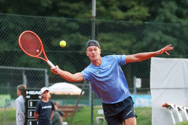 im Bild, Tom Bittner (GER), Alec Beckley (ZAF) Vasilios Caripi (ZAF) vs. Tom Bittner (GER) Noah Thurner (GER), ATP, Tennis Herren Challenger Schwaben Open, Herren, Doppel, Tennis, Achtelfinale, 25.08.2026 Augsburg Bayern Deutschland *** Pictured: Tom Bittner (GER), Alec Beckley (ZAF), Vasilios Caripi (ZAF) vs. Tom Bittner (GER), Noah Thurner (GER), ATP Challenger Schwaben Open, Men s Doubles, Tennis, Round of 16, August 25, 2026, Augsburg, Bavaria, Germany Copyright: xkolbert-press ChristianxKolbertx