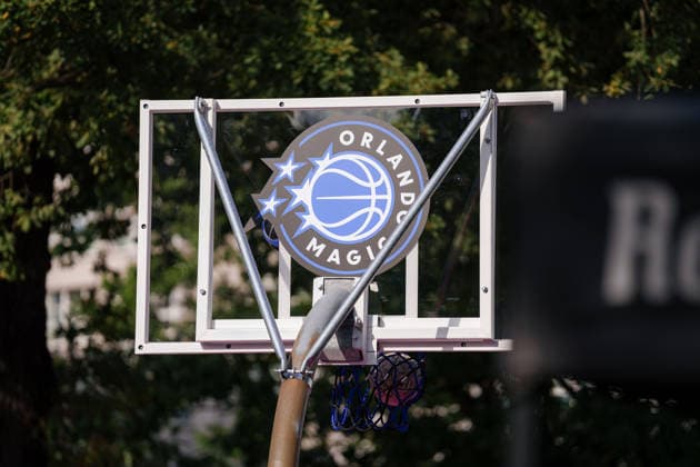 Eröffnung Basketball-Court Lietzenseepark - Orlando Magic Deutschland Sommer Tour 2026 Neu gestalteter Basketball-Court, aufgenommen zur Eröffnung am 25.08.2026 im Lietzenseepark, Berlin Berlin Lietzenseepark Berlin Deutschland
