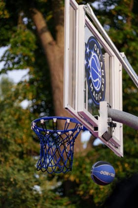 Eröffnung Basketball-Court Lietzenseepark - Orlando Magic Deutschland Sommer Tour 2026 Neu gestalteter Basketball-Court, aufgenommen zur Eröffnung am 25.08.2026 im Lietzenseepark, Berlin Berlin Lietzenseepark Berlin Deutschland