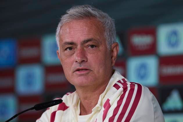 Real Madrid CF training session and press conference, PK, Pressekonferenz at Ciudad Real Madrid in Madrid, Spain - 25 Aug 2026 Jose Mourinho, the head coach of Real Madrid CF, attends a press conference at Ciudad Real Madrid, on the eve of the LaLiga EA Sports 2026 2027 week 1 football match between Real Madrid CF and Real Sociedad Madrid Spain Copyright: xFedericoxTitonex xSOPAxImagesx Federico-Titone-1444706
