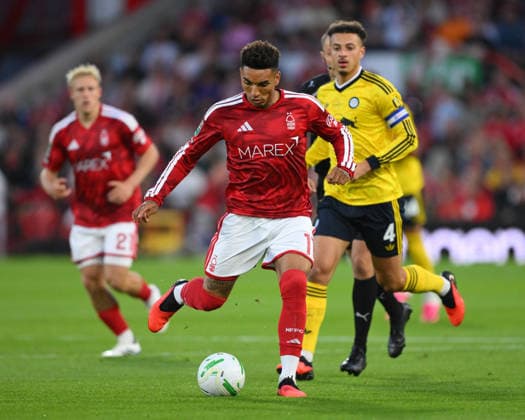 Nottingham Forest v Leeds United - Carabao Cup Second Round Igor Jesus of Nottingham Forest during the Carabao Cup Second Round match between Nottingham Forest and Leeds United at the City Ground in Nottingham, on August 25, 2026. Nottingham Nottinghamshire United Kingdom  Copyright: xMIxNewsx originalFilename:fletcher-nottingh260825_npHwf.jpg