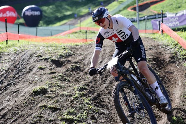 26.08.2026, Daolasa di Commezzadura, Val di Sole Bikeland, 2026 UCI MTB World Championship, WM, Weltmeisterschaft Women Elite s E-MTB XC (E-MTB Cross Country) Kathrin Stirnemann 2 (SUI) Daolasa di Commezzadura Val di Sole Bikeland Trento Italy *** August 26, 2026, Daolasa di Commezzadura, Val di Sole Bikeland, 2026 UCI MTB World Championships Women s Elite E MTB XC (E MTB Cross Country) Kathrin Stirnemann 2 SUI Daolasa di Commezzadura Val di Sole Bikeland Trento, Italy Copyright: xJustPictures.ch FrancescoxMinghettix jp-en-FrMi-MNG_0312