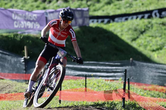 26.08.2026, Daolasa di Commezzadura, Val di Sole Bikeland, 2026 UCI MTB World Championship, WM, Weltmeisterschaft Women Elite s E-MTB XC (E-MTB Cross Country) Tamara Wiedmann 6 (AUT) Daolasa di Commezzadura Val di Sole Bikeland Trento Italy *** August 26, 2026, Daolasa di Commezzadura, Val di Sole Bikeland, 2026 UCI MTB World Championships Women s Elite E MTB XC E MTB Cross Country Tamara Wiedmann 6 AUT Daolasa di Commezzadura Val di Sole Bikeland Trento, Italy Copyright: xJustPictures.ch FrancescoxMinghettix jp-en-FrMi-MNG_0314