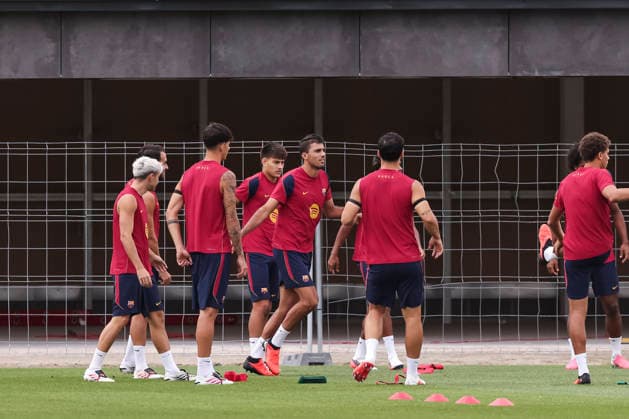 August 26, 2026, Sant Joan Despi, Barcelona, Spain: Rodri during the training day of FC Barcelona, Barca ahead the Spanish League, Laliga EA Sports, football match against Athletic Club at Ciudad Esportiva Joan Gamper on August 26, 2026 in Sant Joan Despi, Barcelona, Spain. FC Barcelona Training And press conference, PK, Pressekonferenz - LaLiga EA Sports  - ZUMAa181 20260826_zaa_a181_004 Copyright: xJavierxBorregox