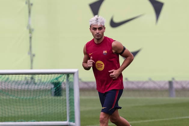 August 26, 2026, Sant Joan Despi, Barcelona, Spain: Pedri during the training day of FC Barcelona, Barca ahead the Spanish League, Laliga EA Sports, football match against Athletic Club at Ciudad Esportiva Joan Gamper on August 26, 2026 in Sant Joan Despi, Barcelona, Spain. FC Barcelona Training And press conference, PK, Pressekonferenz - LaLiga EA Sports  - ZUMAa181 20260826_zaa_a181_005 Copyright: xJavierxBorregox