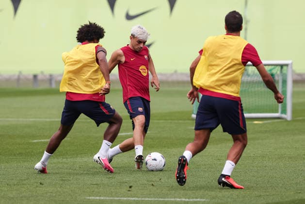 August 26, 2026, Sant Joan Despi, Barcelona, Spain: Pedri during the training day of FC Barcelona, Barca ahead the Spanish League, Laliga EA Sports, football match against Athletic Club at Ciudad Esportiva Joan Gamper on August 26, 2026 in Sant Joan Despi, Barcelona, Spain. FC Barcelona Training And press conference, PK, Pressekonferenz - LaLiga EA Sports  - ZUMAa181 20260826_zaa_a181_024 Copyright: xJavierxBorregox