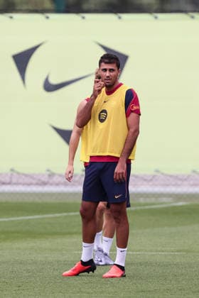August 26, 2026, Sant Joan Despi, Barcelona, Spain: Rodri during the training day of FC Barcelona, Barca ahead the Spanish League, Laliga EA Sports, football match against Athletic Club at Ciudad Esportiva Joan Gamper on August 26, 2026 in Sant Joan Despi, Barcelona, Spain. FC Barcelona Training And press conference, PK, Pressekonferenz - LaLiga EA Sports  - ZUMAa181 20260826_zaa_a181_030 Copyright: xJavierxBorregox