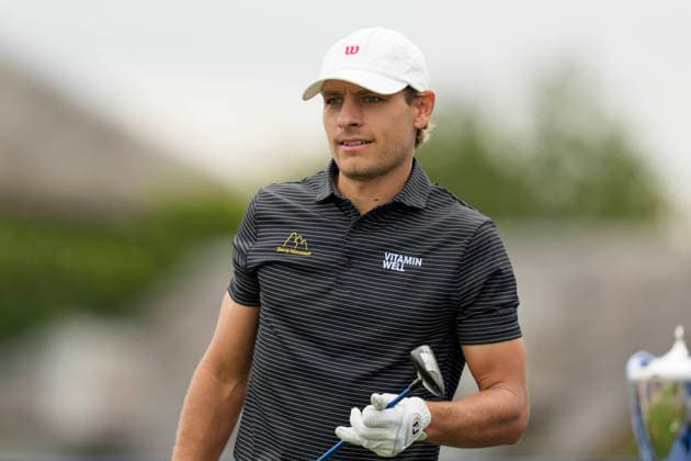 SUTTON COLDFIELD, ENGLAND - AUG 26: Joakim Lagergren (SWE) plays from the tenth tee during the Pro-Am at the 2026 Husqvarna British Masters at The Belfry, Sutton Coalfield on August 26, 2026 in Warwickshire, England The 2026 Husqvarna British Masters