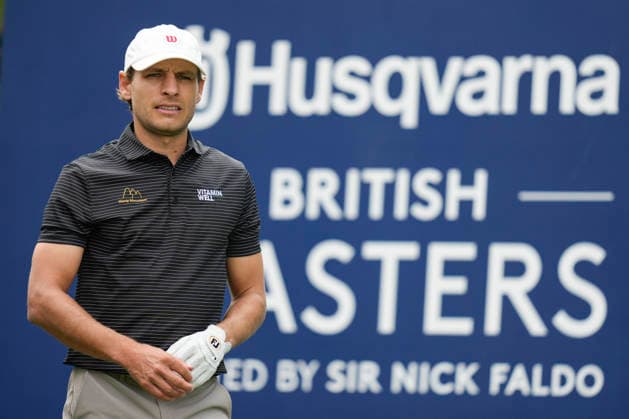 SUTTON COLDFIELD, ENGLAND - AUG 26: Joakim Lagergren (SWE) walks from the 11th tee during the Pro-Am at the 2026 Husqvarna British Masters at The Belfry, Sutton Coalfield on August 26, 2026 in Warwickshire, England The 2026 Husqvarna British Masters