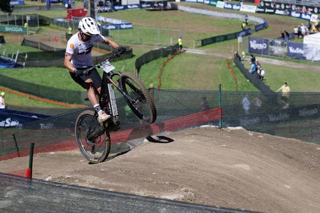 26.08.2026, Daolasa di Commezzadura, Val di Sole Bikeland, 2026 UCI MTB World Championship, WM, Weltmeisterschaft Men Elite s E-MTB XC (E-MTB Cross Country) Robert Williams 5 (GBR) Daolasa di Commezzadura Val di Sole Bikeland Trento Italy *** August 26, 2026, Daolasa di Commezzadura, Val di Sole Bikeland, 2026 UCI MTB World Championships Men s Elite E MTB XC E MTB Cross Country Robert Williams 5 GBR Daolasa di Commezzadura Val di Sole Bikeland Trento, Italy Copyright: xJustPictures.ch FrancescoxMinghettix jp-en-FrMi-MNG_0149