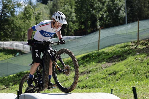 26.08.2026, Daolasa di Commezzadura, Val di Sole Bikeland, 2026 UCI MTB World Championship, WM, Weltmeisterschaft Men Elite s E-MTB XC (E-MTB Cross Country) Martino Fruet 9 (ITA) Daolasa di Commezzadura Val di Sole Bikeland Trento Italy *** August 26, 2026, Daolasa di Commezzadura, Val di Sole Bikeland, 2026 UCI MTB World Championships Men s Elite E MTB XC E MTB Cross Country Martino Fruet 9 ITA Daolasa di Commezzadura Val di Sole Bikeland Trento Italy Copyright: xJustPictures.ch FrancescoxMinghettix jp-en-FrMi-MNG_0224