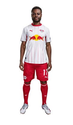 Achtung: Redaktionelle Nutzung honorarfrei - Attention: Free of charge for editorial use - Ridle Baku - RB Leipzig, Fußball, 1. Bundesliga *** Ridle Baku - RB Leipzig Soccer, Bundesliga 1 *** Attention: Free of charge for editorial use. Ridle Baku, RB Leipzig, Soccer, Bundesliga 1 *** Ridle Baku, RB Leipzig, Soccer, Bundesliga 1