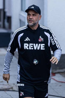 Training, 1.FC Köln, 26.08.2026 Evangelos Sbonias (Co-Trainer) Training, 1.FC Köln, 26.08.2026 DFL regulations prohibit any use of photographs as image sequences and or quasi video. *** Training, 1. FC Köln, August 26, 2026 Evangelos Sbonias, Assistant Coach Training, 1. FC Köln, August 26, 2026 DFL regulations prohibit any use of photographs as image sequences and or quasi-video Copyright: xBEAUTIFULxSPORTS Buriakovx