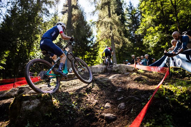 2026 UCI Mountain Bike World Championships Picture by Michal Cerveny SWpix.com - 26 08 2026 - Cycling - 2026 UCI Mountain Bike World Championships - Val di Sole, Trentino, Italy - E-MTB Val di Sole Val di Sole Italy Copyright: x xSWpix.comx(t axPhotographyxHubxLtd)xMichalxCerveny SWpix.comx SWP-3030-19516