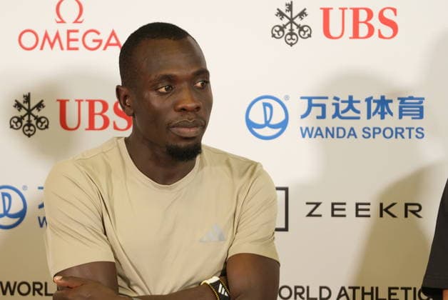 RECORD DATE NOT STATED Kenian 800m Emmanuel Wanyonyi during the press conference, PK, Pressekonferenz at Weltklasse 2026, the Zurich sta<ge of Diamond League Copyright: xSergioxBrunettix