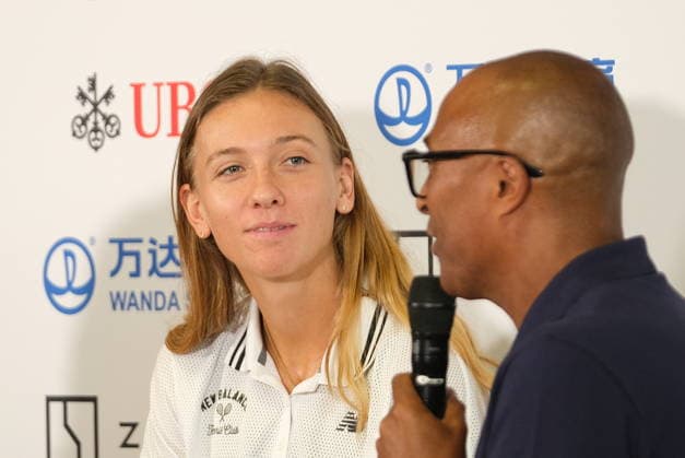 RECORD DATE NOT STATED Dutch 800m Femke Broeders-Bol during the press conference, PK, Pressekonferenz at Weltklasse 2026, the Zurich stage of Diamond League Copyright: xSergioxBrunettix