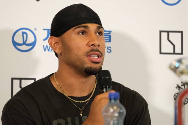 RECORD DATE NOT STATED Swiss 110 hürden Jason Joseph during the press conference, PK, Pressekonferenz at Weltklasse 2026, the Zurich stage of Diamond League Copyright: xSergioxBrunettix