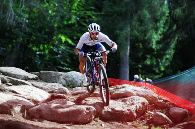 2026 UCI Mountain Bike World Championships Picture by Ed Sykes SWpix.com - 26 08 2026 - Cycling - 2026 UCI Mountain Bike World Championships - Val di Sole, Trentino, Italy - Cross-country Olympic (XCO) Training - Copyright: x xSWpix.comx(t axPhotographyxHubxLtd)xEdxSykes SWpix.comx SWP-3030-19549