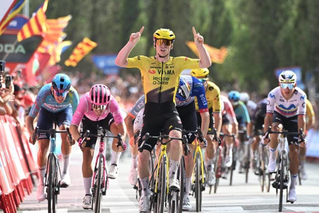 26-08-2026 Vuelta A Espana; Tappa 05 Falset - Roquetes; 2026, Visma - Lease A Bike; Brennan, James Matthew; Roquetes; 