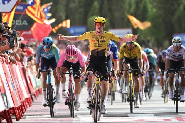 26-08-2026 Vuelta A Espana; Tappa 05 Falset - Roquetes; 2026, Visma - Lease A Bike; Brennan, James Matthew; Roquetes; 