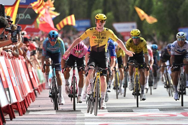 26-08-2026 Vuelta A Espana; Tappa 05 Falset - Roquetes; 2026, Visma - Lease A Bike; Brennan, James Matthew; Roquetes; 