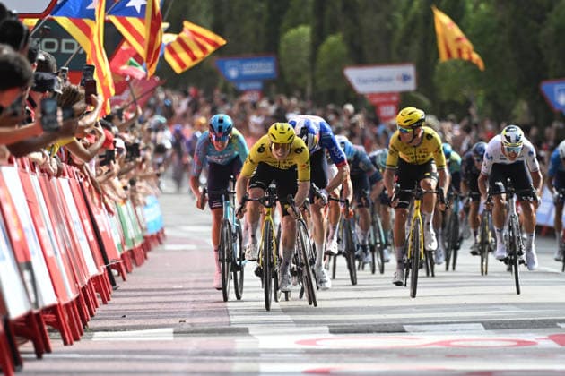 26-08-2026 Vuelta A Espana; Tappa 05 Falset - Roquetes; 2026, Visma - Lease A Bike; Brennan, James Matthew; Roquetes; 