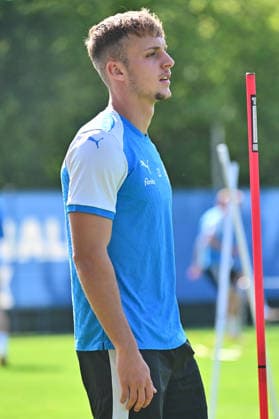 26.08.2026, Fußball, Herren, 2.BL, Saison 2026 2027, Training Holstein Kiel Neuzugang Gyan de Regt Kiel, Projensdorf Projensdorf, Trainigsplatz Schleswig-Holstein Deutschland *** August 26, 2026, Soccer, Men s, 2nd Division, 2026–2027 Season, Holstein Kiel Training: New Signing Gyan de Regt, Kiel, Projensdorf, Projensdorf, Training Field, Schleswig-Holstein, Germany