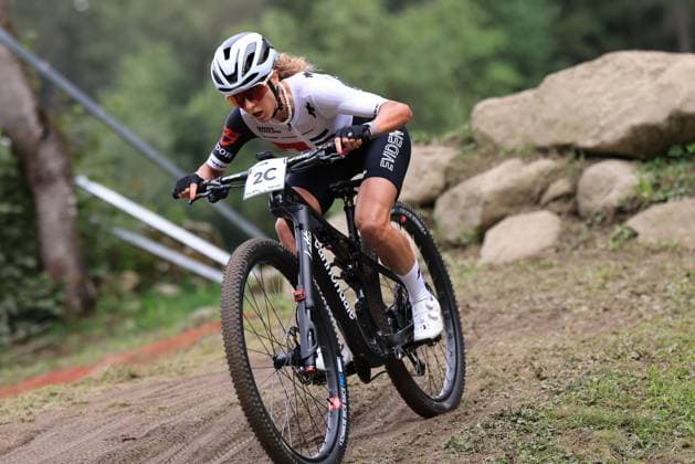 Mountain Bike Cycling World Championships UCI 2026 Pierre Teyssot MAXPPP ; Mountain Bike Cycling World Championships UCI 2026 in Commezzadura on August 26, 2026. Cross Country Mixed Team Relay Race, in action Jolanda Neff (SUI) Pierre Teyssot Maxppp Commezzadura Val di Sole - Trentino Italy  Copyright: xMAXPPPxPierrexTeyssotx TEY60568 TEY60568