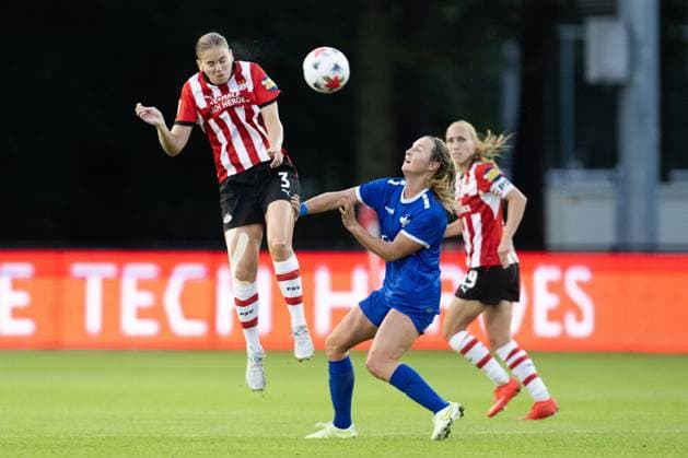 EINDHOVEN , 26-08-2026 , de Herdgang Stadium , Champions League women , knockout phase match 1 of 2 , season 2026 2027 , PSV - HB Koge , picture shows PSV women player Gwyneth Hendriks PSV - HB Koge (women)  x206068326x Copyright: